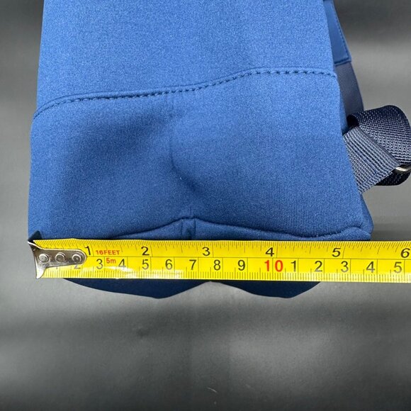 OLLI Backpack Bucket Cooler Navy Blue Insulated Bag Carry All Neoprene Zip - Picture 8 of 8